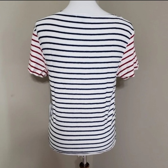 HYE PARK & LUNE “NEPTUNE” SHORT SLEEVE TOP - Picture 5 of 8